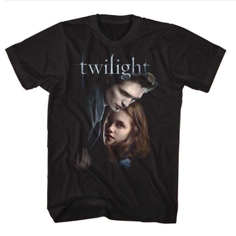 Twilight Graphic T-Shirt Women Large Black New With Tags
